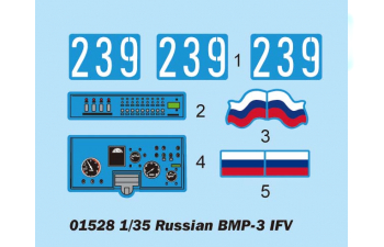 Сборная модель БМП-3