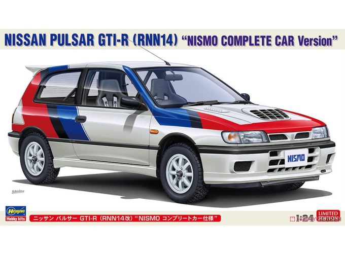 Сборная модель Nissan Pulsar GTI-R (RNN14) "Nismo Complete Car Version"
