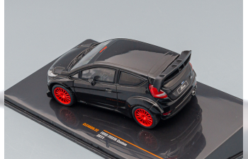 FORD Fiesta Custom (2011), black