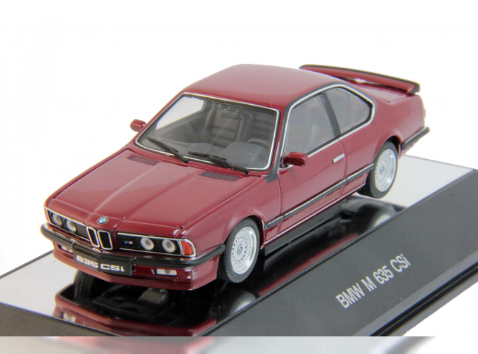 BMW M635 CSI Karmin, red metallic