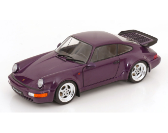 PORSCHE 911 (964) Turbo (1990), purple-metallic