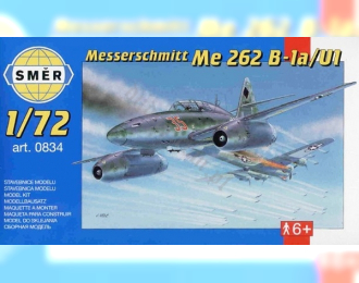 Сборная модель Самолёт  Messerschmitt Me 262 B-1a/U1