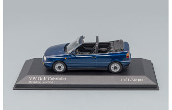 VOLKSWAGEN Golf Cabriolet (1993), blue metallic