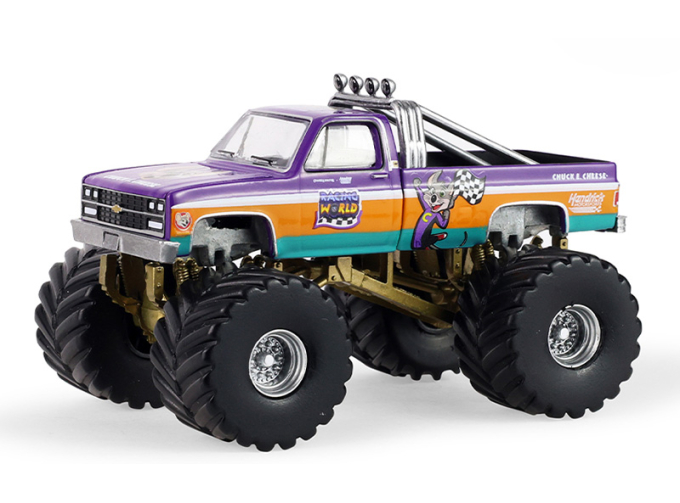 CHEVROLET K-10 Monster Truck Chuck E. Cheese Racing World and Hendrick Motorsports Collaboration *Kings of Crunch* (1977)