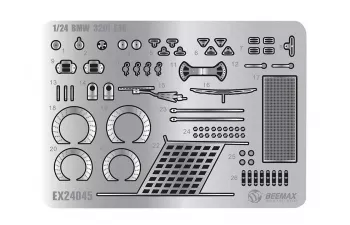 Фототравление BMW 320i E36 BTCC Brands Hatch 1996 Winner