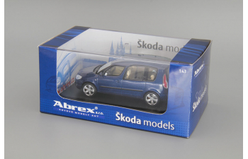 SKODA Roomster (2007), storm blue metallic