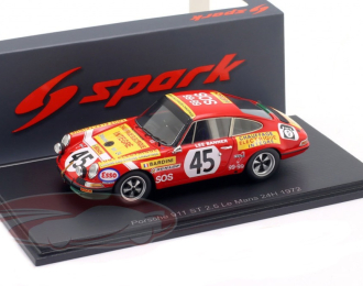PORSCHE 911 ST 2.5 №45 24h LeMans Dominique Bardini, Fernad Sarapoulos ("Lee Banner") (1972)