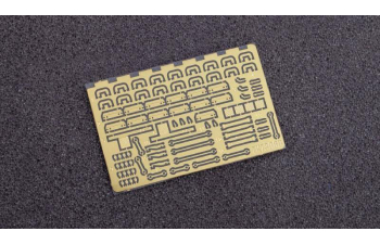 Сборная модель German 80T Type SSyms Schwerer platormwagen Wooden Tip