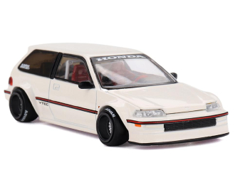 HONDA Civic (EF) kaido Street V1 (1987), white