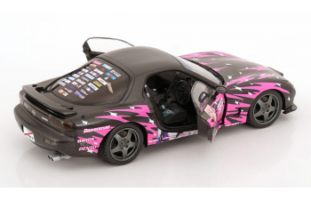 MAZDA Rx-7 (fd3rs) Works Itasha Club Coupe (1999), black fucsia