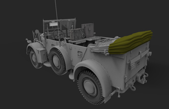 Сборная модель German Horch Fu.Kw.(Kfz.15) Radio Car