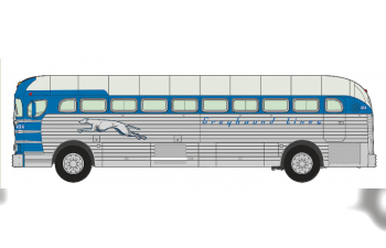Сборная модель Автобус 1947 PD-3701 Silverside Bus