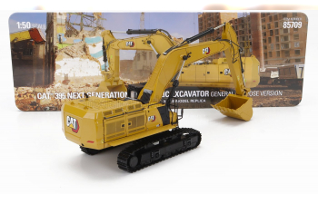 CATERPILLAR Cat395 Escavatore Cingolato - Tractor Next Generation Hydraulic Excavator Scraper - General Purpose Version, Yellow Black