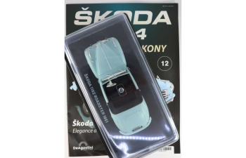 Škoda 1102 Roadster 1951, light blue