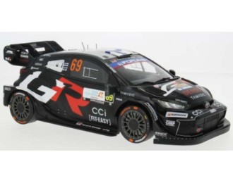 TOYOTA GR Yaris Rally1 #69 Rally Islas Canaris K.Rovanperä/J.Halttunen (2025), black 