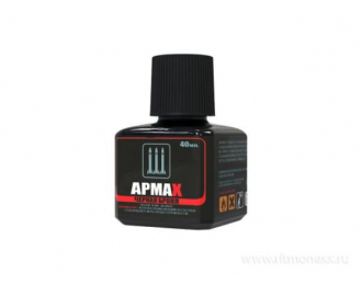 Эффект АрмаХ, текстура литой брони, черный, 40 мл