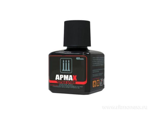 Эффект АрмаХ, текстура литой брони, черный, 40 мл