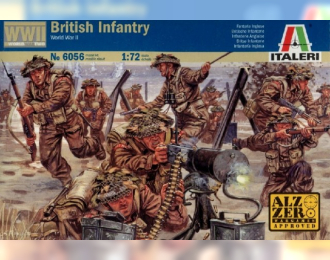 Сборная модель Солдаты WWII- British Infantry