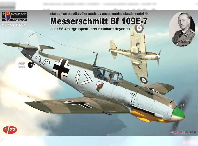 Сборная модель Bf 109E-7 Reinhard Heydrich