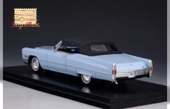 CADILLAC DeVille Convertible (закрытый) 1968 Arctic Blue