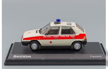 SKODA Favorit 136L OÚNZ Praha 1 1988