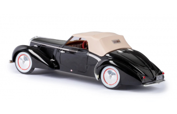 DELAGE D6-70 cabrio (1939), black