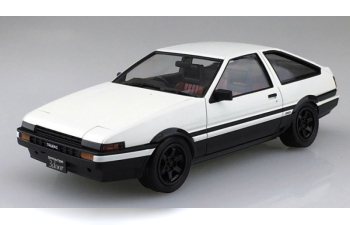 Сборная модель Toyota AE86 Trueno '83 (White/Black)