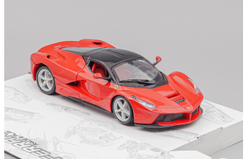 Ferrari LaFerrari, red