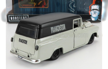 CHEVROLET Suburban With Frankenstein Figure 1957, Grey Black