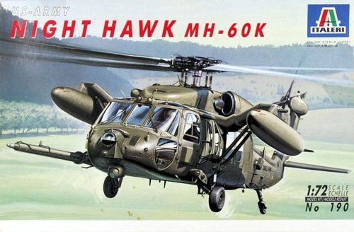 Сборная модель Вертолет MH-60K Night Hawk US-Army