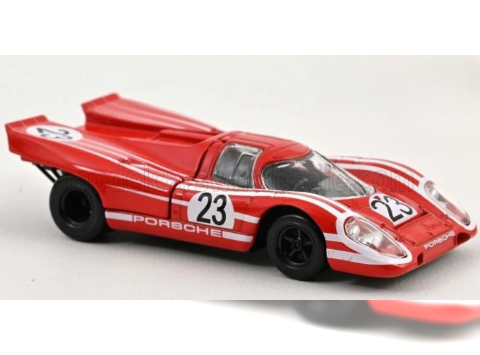 PORSCHE 917k 4.9l Team Salzburg N 23 Winner 24h Le Mans (1970) Hans Herrmann - Richard Attwood, Red White