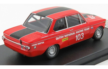 BMW 2002 Team Dutch National Racing №103 Zandvoort H.Koster (1969), Red Black
