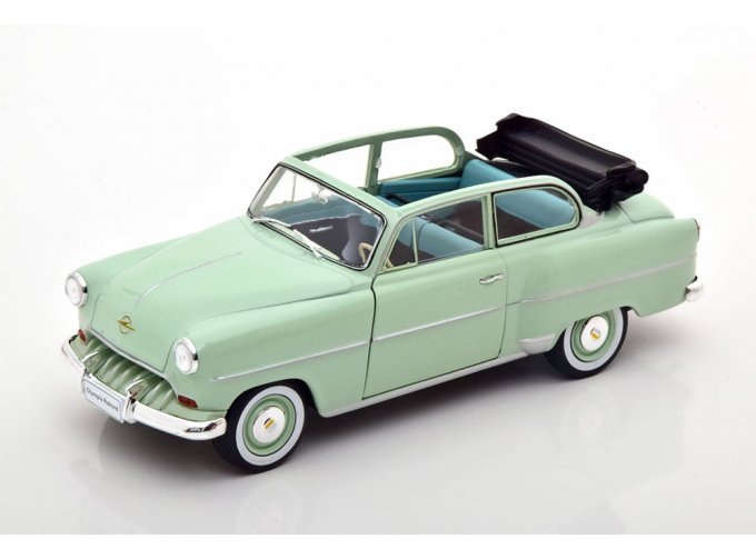 OPEL Olympia Rekord Convertible, light green