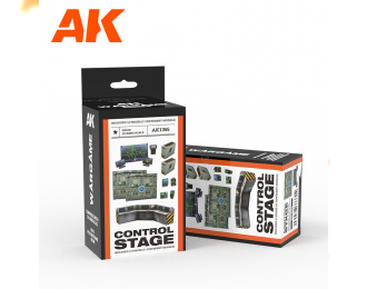 CONTROL STAGE SET WARGAME (RESIN 30-35MM)