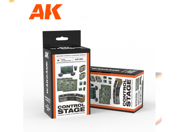 CONTROL STAGE SET WARGAME (RESIN 30-35MM)