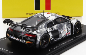 AUDI R8 Lms Gt3 Team Attempto Racing №66 24h Spa (2022) R.feller - M.Winkelhock - D.Marschall, black