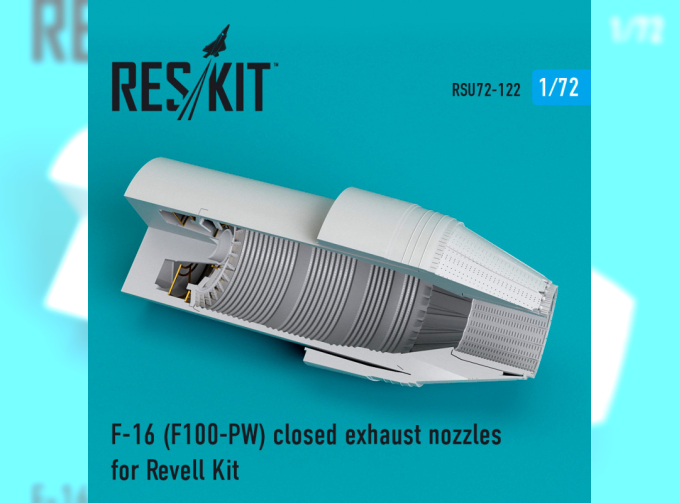 Выхлопное сопло (закрытое) F-16 (F100-PW)