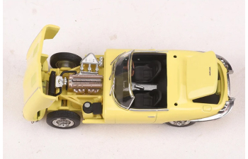 JAGUAR E-type Roadster (1961), yellow