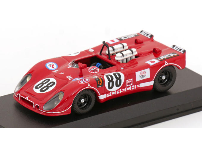 PORSCHE Flunder №88 Fuji (1971) Kazato, Red