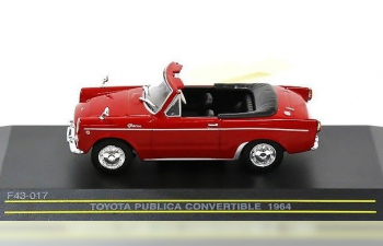 TOYOTA Publica Convertible (1964), red