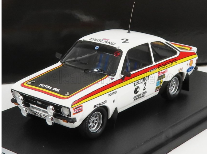 FORD Escort Mkii №2 Rally Southern Cross (1976) R.Сlark - J.Porter, White Black Red Yellow