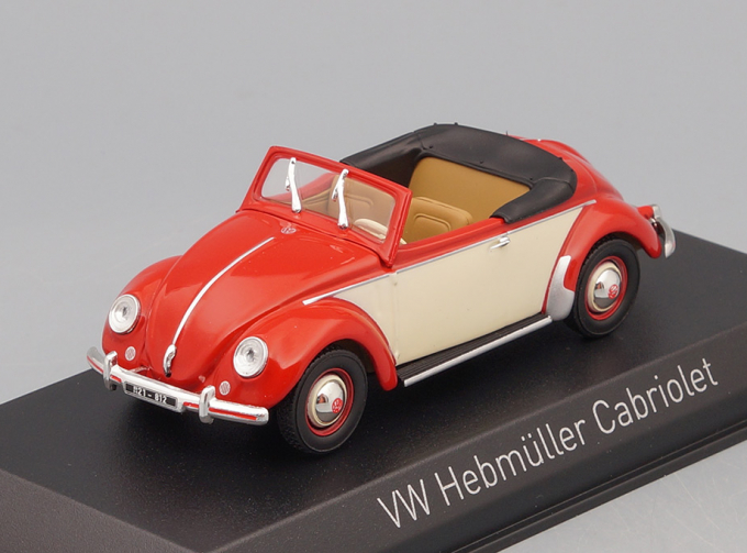 VOLKSWAGEN Hebmüller 1949 Red / Creme