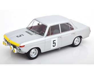 BMW 1800 Tisa N 5 24h Spa 1965 H.mairesse - H.hahne, Silver Yellow
