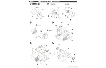 Сборная модель Lamborghini Countach LP500R Real Sports Car Series No. 39
