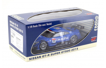 NISSAN GT-R Super GT500 Rd.1 Okayama Calsonic Iimpul #12 R35 (2015), синий