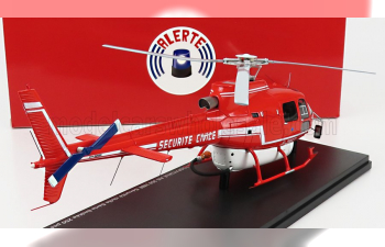 AEROSPATIALE As 350 Hbe Helicopter Securite Civile (1979), Red