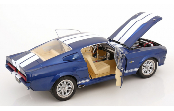 FORD Mustang Shelby GT500 (1967), blue metallic/white