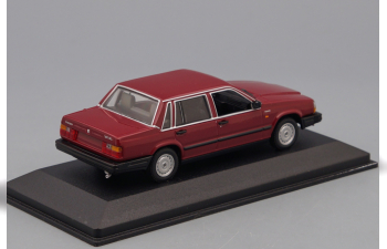 VOLVO 740 GL (1986), red