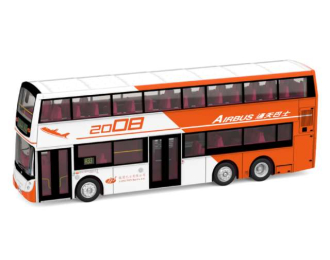 KMB Volvo B9TL Enviro500 (A33), orange / white