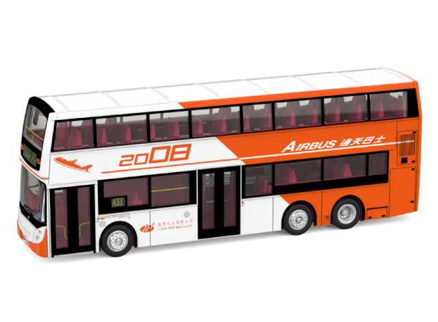 KMB Volvo B9TL Enviro500 (A33), orange / white